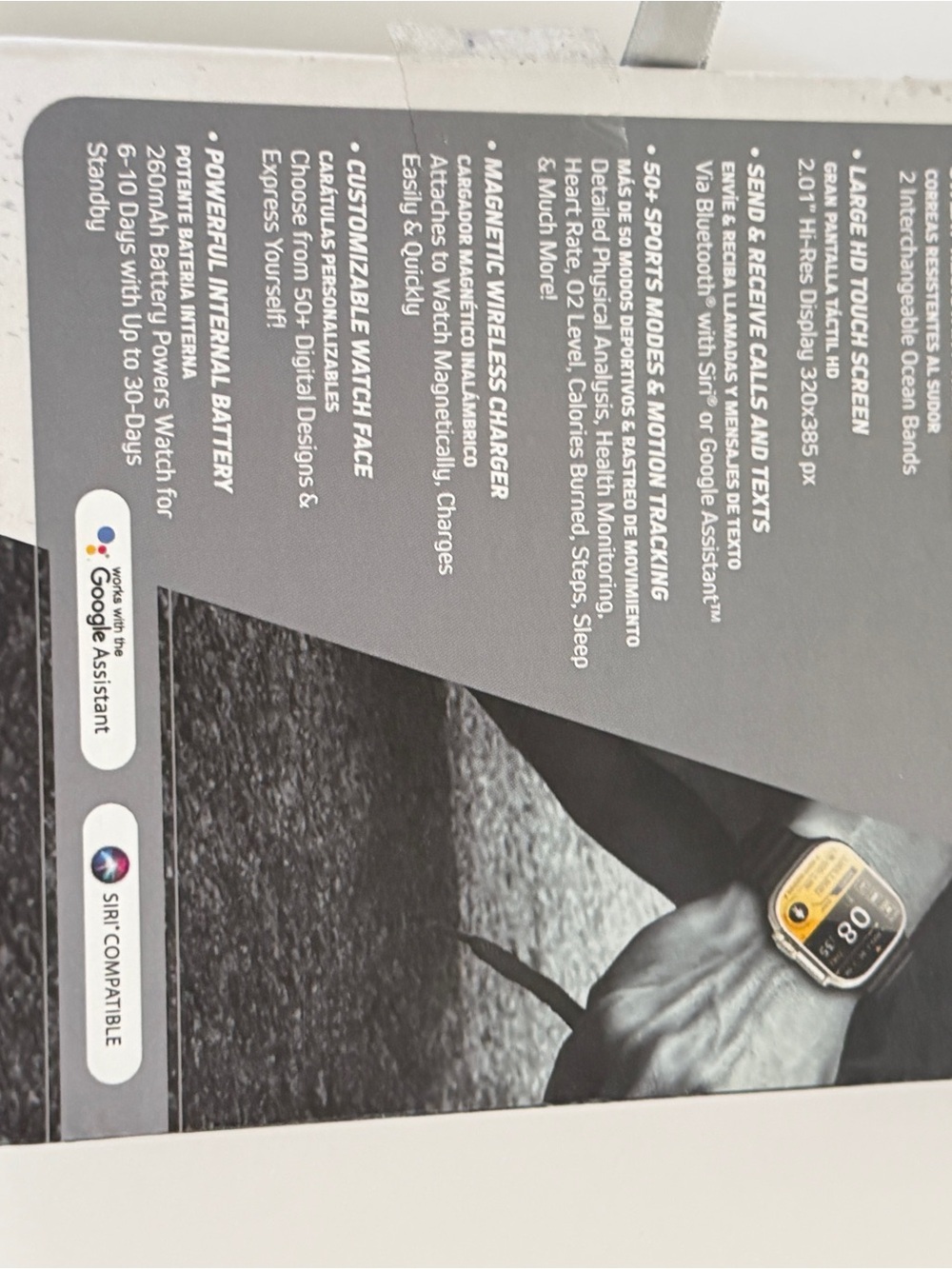 Slide Innovations High-Performance Smartwatch (Model SW475 Ultra) - Picture 7 of 14